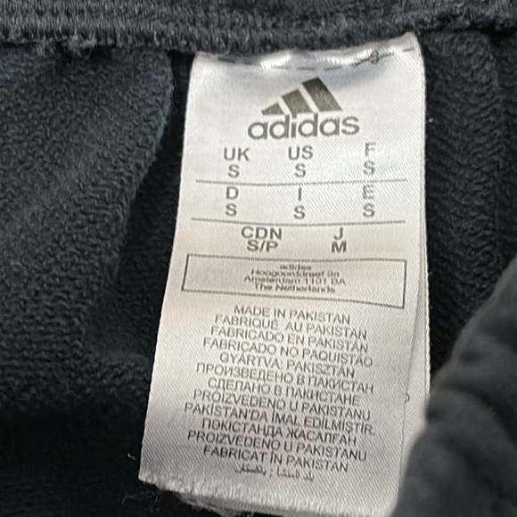 Adidas Black on Black‎ Knit Joggers - size small - Picture 3 of 7